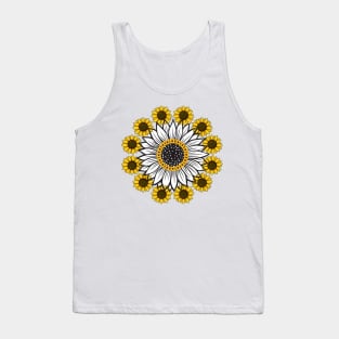 Little Aesthetic Sunflower Tank Top